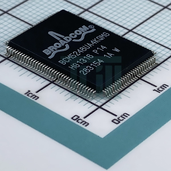 نمای جلویی آی سی BCM5248UA4KQMG