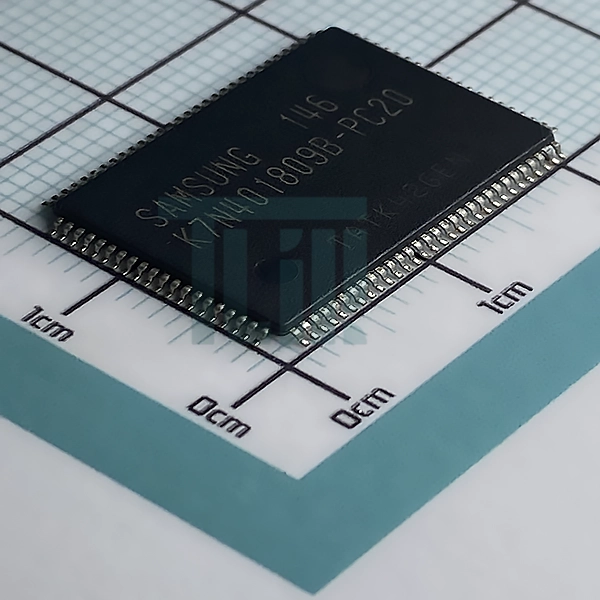 نمای جلویی آی سی K7N401809B-PC20