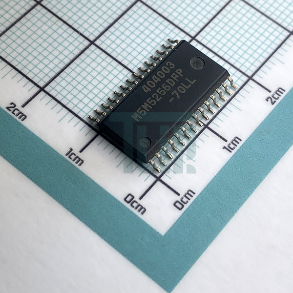 آی سی M5M5256DFP-70LL پراستفاده‌ترین تراشه‌ حافظه RAM استاتیک